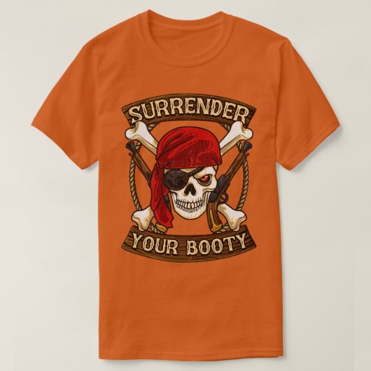 T-shirt Pirate abandonner votre Humour de navigation de pl (Design devant)