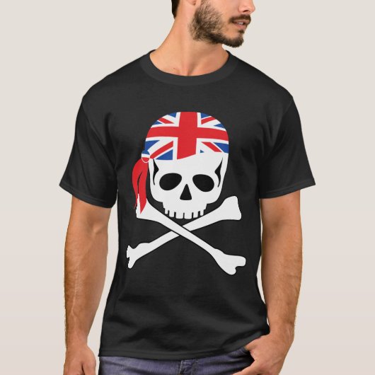 T-shirt Pirate britannique (Devant)