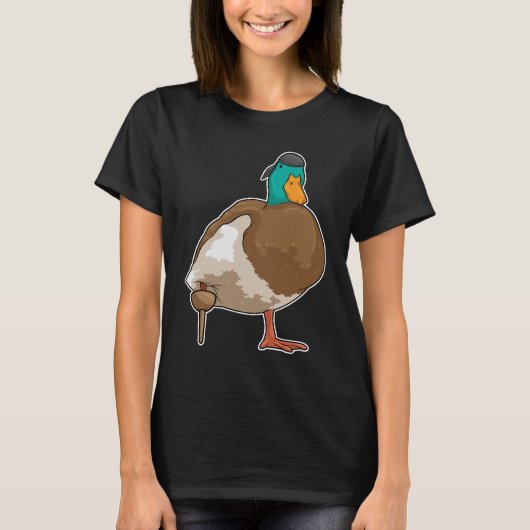 T-shirt Pirate Canard Jambe de bois (Devant)