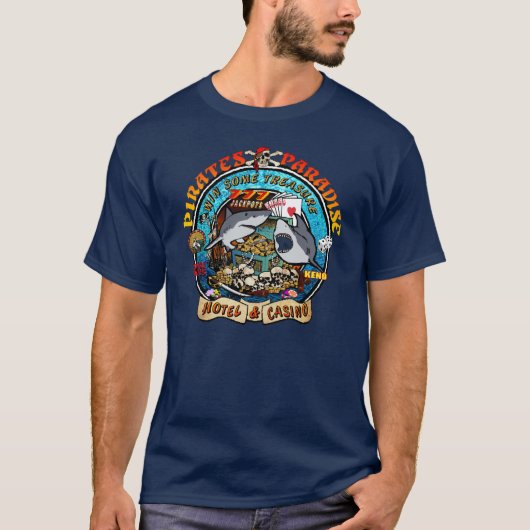 T-shirt Pirate Casino (Devant)