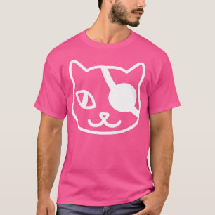 T-shirt Pirate Cat Eye Patch