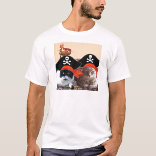 T-shirt PIRATE CATS, Parlez comme un jour de pirates