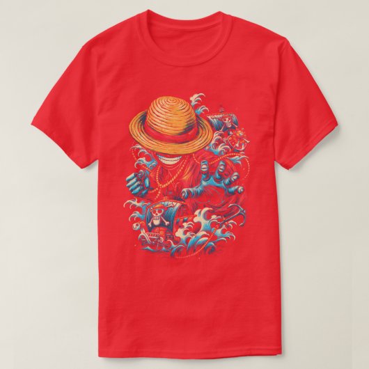 T-shirt Pirate coloré (Design devant)