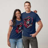 T-shirt Pirate crâne avec cutlass (Unisexe)
