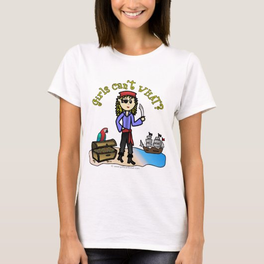 T-shirt Pirate de Blonde (Devant)