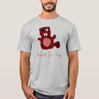 T-shirt pirate de castor