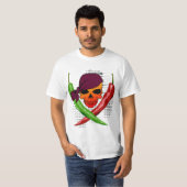 T-shirt Pirate de piment (Devant entier)