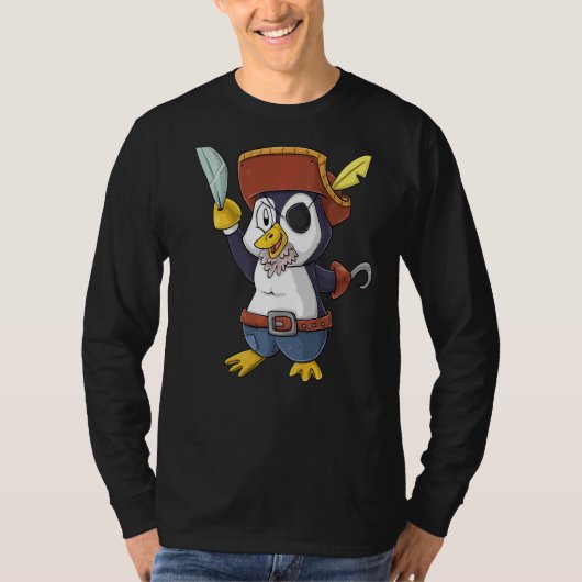 T-shirt Pirate de pingouin (Devant)