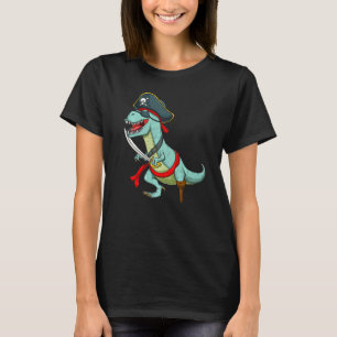 T-shirt Pirate Dinosaure Rex Tyrannosaurus Halloween Costu