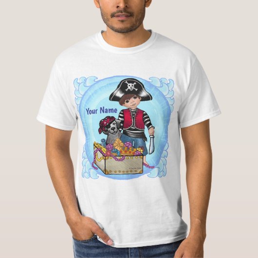 T-shirt  Pirate garçon   (Devant)