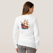 T-shirt Pirate Girl (Dos entier)