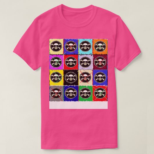 T-shirt Pirate gothique 7 par LowEndGraphic (Design devant)
