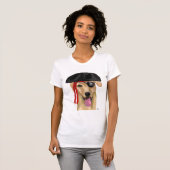 T-shirt Pirate jaune du Labrador 2 (Devant entier)