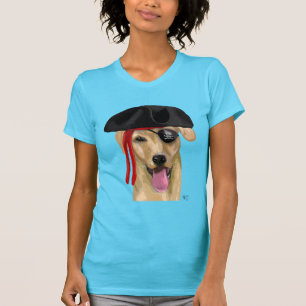 T-shirt Pirate jaune du Labrador 2