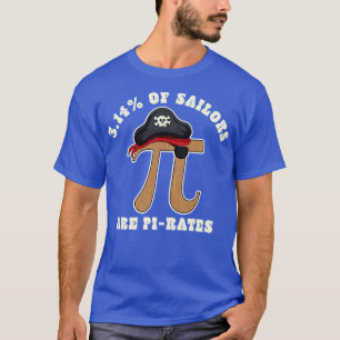 T-shirt Pirate Jour Pi 314 des navigateurs sont Pi Rates M