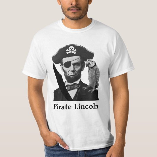T-shirt Pirate Lincoln (Devant)