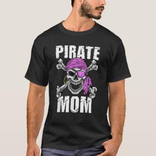 T-shirt Pirate Maman Mère Correspondance Famille Pirate Th