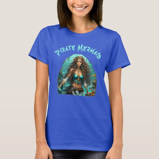 T-shirt Pirate Mermaid Lady Thunder_Cove (Devant)