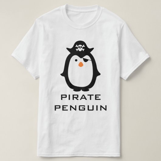 T-shirt Pirate Penguin (Design devant)
