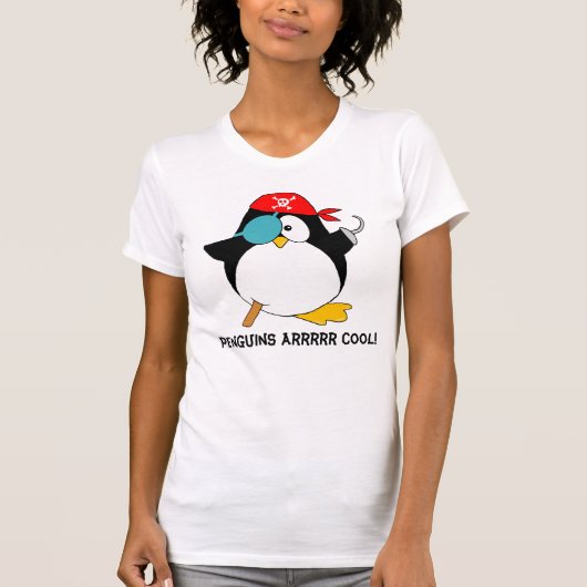 T-shirt Pirate Penguin cool (Devant)