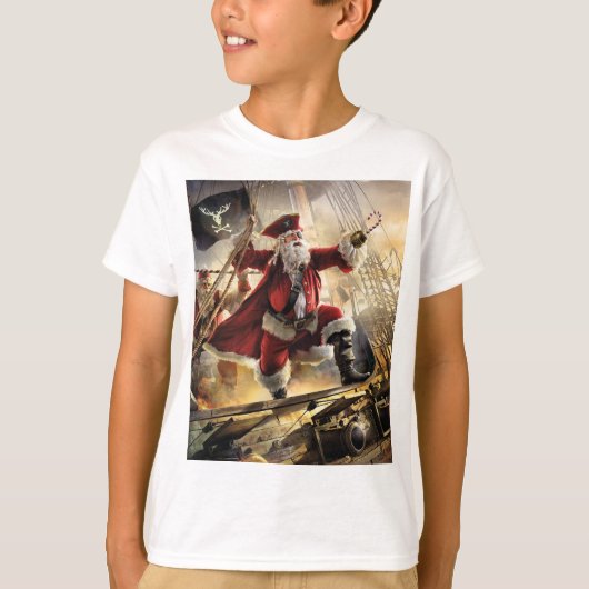 T-shirt Pirate Père Noël (Devant)