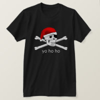 Pirate Père Noël Yo Ho Ho Mens Chemise