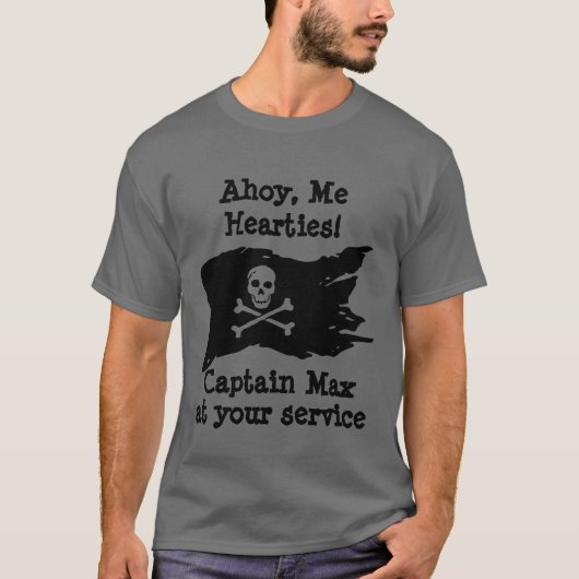 T-shirt pirate pour pirates de tous âges (Devant)