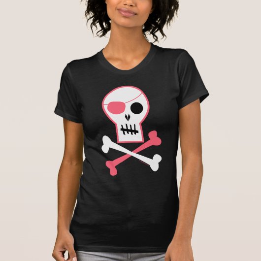 T-shirt Pirate rose (Devant)