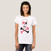 T-shirt Pirate rose (Devant entier)