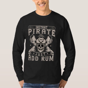 T-shirt Pirate Rum Lover's Instant Pirate