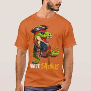 T-shirt Pirate Saurus Dinosaur T Rex Halloween Pour Les Ga