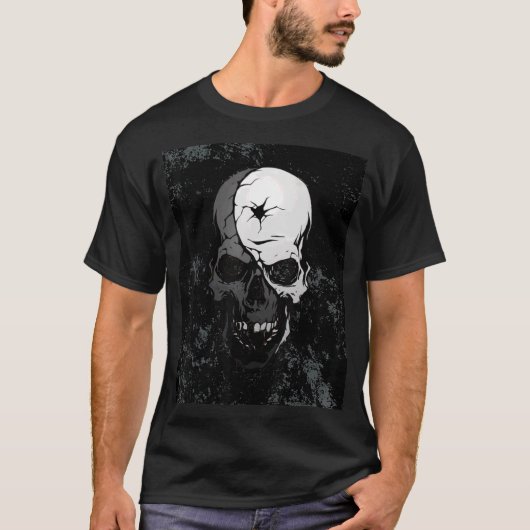 T-shirt Pirate Scull Conquérant Des Mers (Devant)