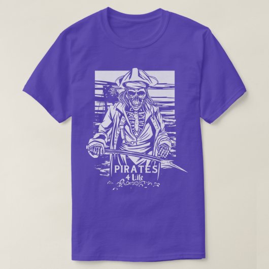 T-shirt Pirate Skeleton  (Design devant)