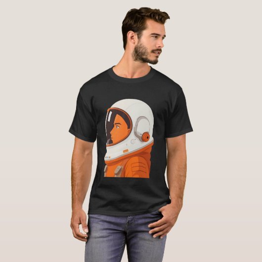 T-shirt Pirate spatiale - Mark Watney (Devant entier)