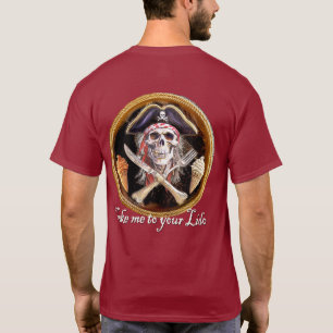 T-shirt Pirate "Take Me to Your Lido" avec glace