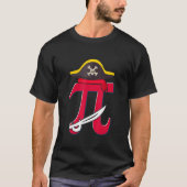 T-shirt Pirate Tee Pi Day Funny Math Geek Math Mat enseign (Devant)