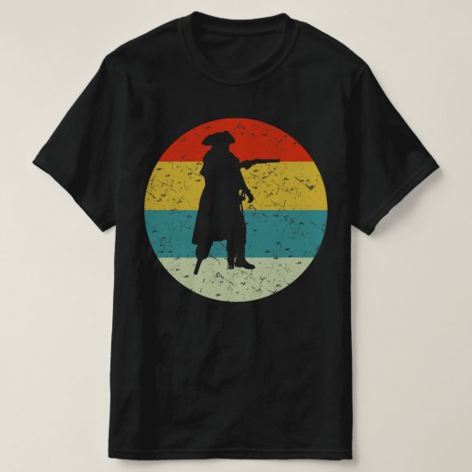 T-shirt pirate vintage (Design devant)
