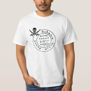 T-SHIRT PIRATES ANCIENNES CARTE DU TRÉSOR, HABILLEMENT ET