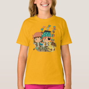 T-shirt Pirates avec le trésor