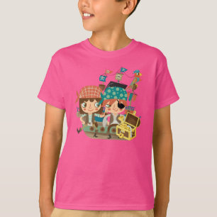 T-shirt Pirates avec le trésor