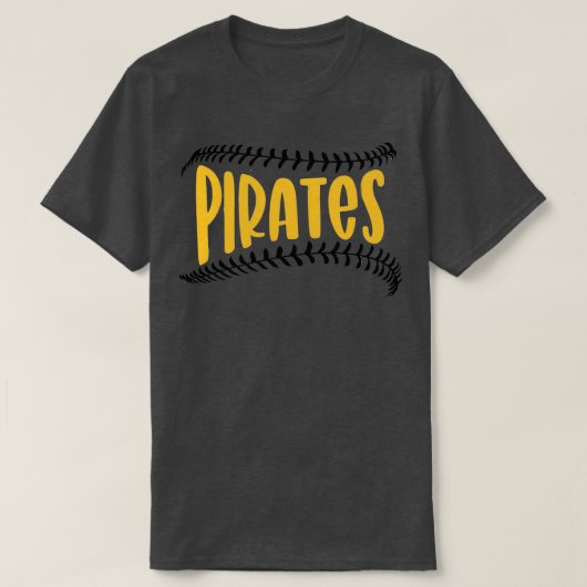 T-shirt Pirates de baseball Pirates 12 (Design devant)