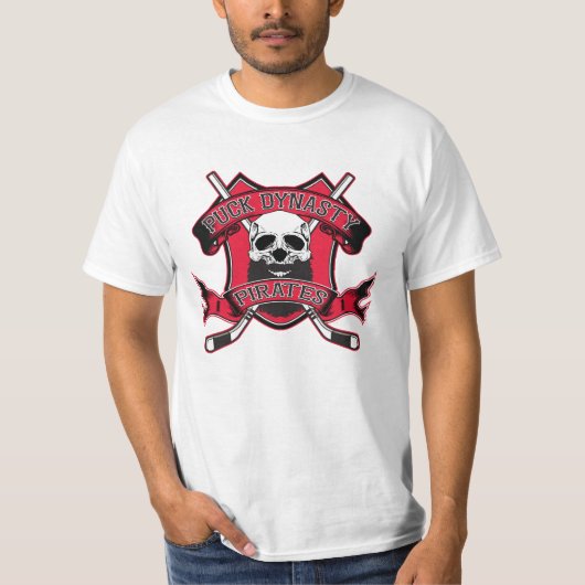 T-shirt Pirates de dynastie de galet (Devant)