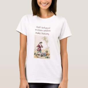 T-shirt Pirates de femmes dans l'histoire