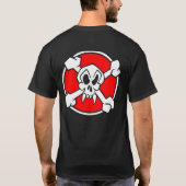 T-shirt Pirates de la perle rouge - greeter 02 (Dos)