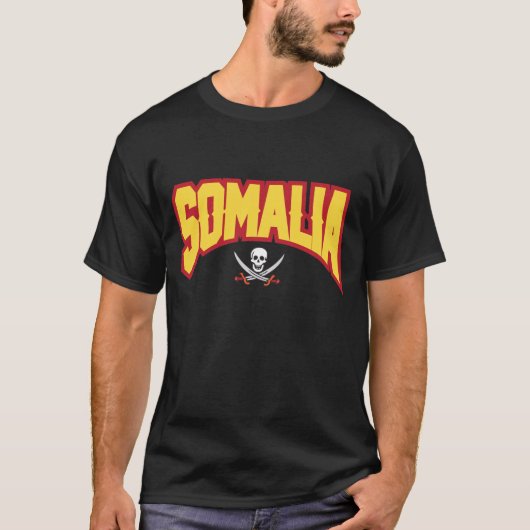 T-shirt Pirates d'Echo1USA Somalie (Devant)