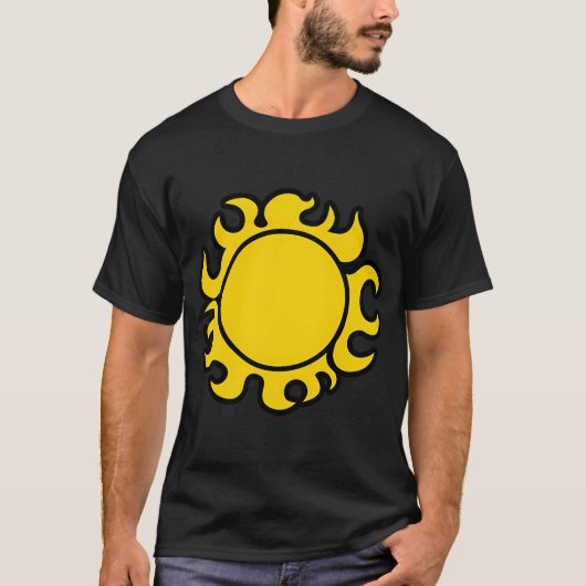 T-shirt Pirates du Soleil Jolly Roger 6 (Devant)