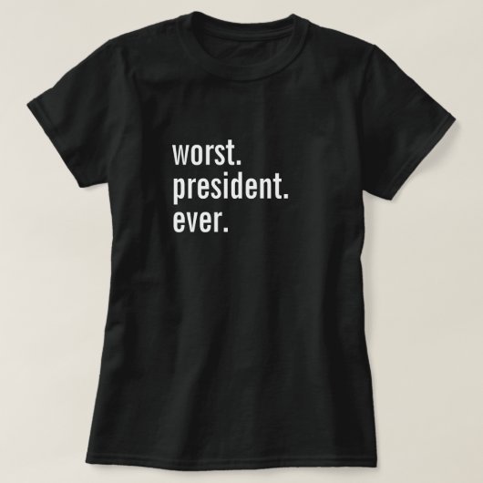 T-shirt Pire. Front. Jamais. (Design devant)