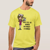 T-shirt Pire sans infirmière (Devant)