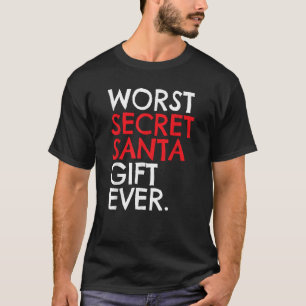 T-shirt Pire Secret Père Noël Cadeau de Noël Chemise de No