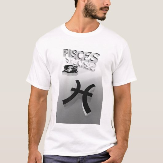 t-shirt pisces (Voorkant)